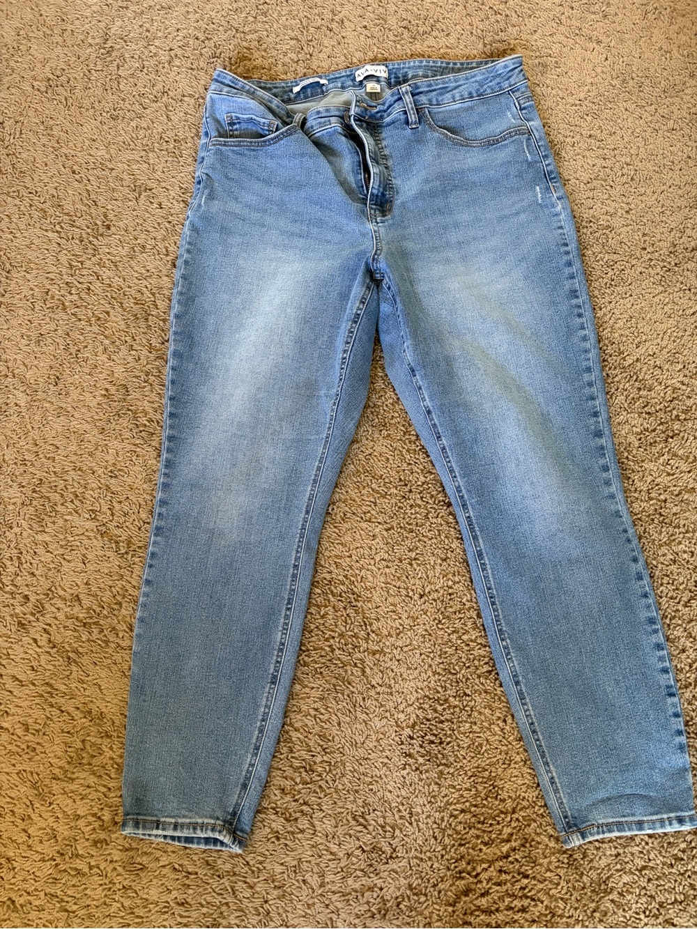 Ava & Viv Light Blue Skinny Jeans